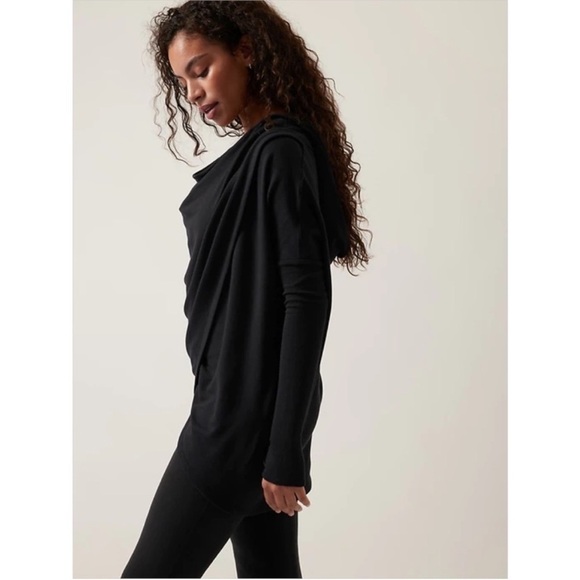 ATHLETA Purana Wrap Sweatshirt NWT - Picture 5 of 7